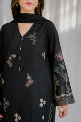 3 Piece Lawn Embroidered Suit (CS0120)