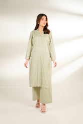 2 Piece Lawn Embroidered Suit (CS0129)
