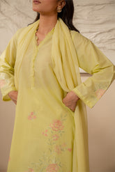 3 Piece Lawn Embroidered Suit (CS0131)