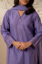 3 Piece Lawn Embroidered Suit (CS0132)