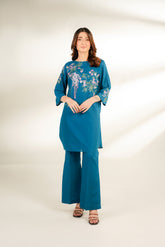 2 Piece Lawn Embroidered Suit (CS0145)