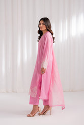 3 Piece Lawn Embroidered Suit (CS0183)