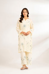 2 Piece Lawn Embroidered Suit (CS0185)