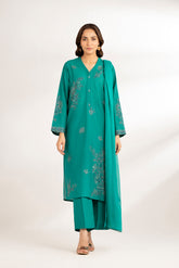 3 Piece Lawn Embroidered Suit (CS0197)