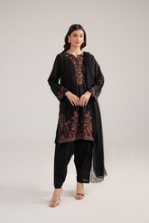 3 Piece Lawn Embroidered Suit (CS0229)