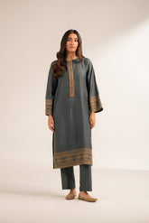2 Piece Cotton Silk Embroidered (CS0252)