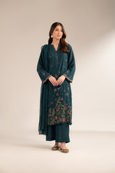 3 Piece Lawn Karandi Embroidered (CS0257)