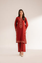 2 Piece Lawn Karandi Embroidered (CS0261)