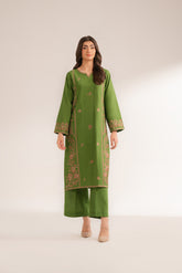 2 Piece Slub Khaddar Embroidered (CS0265)