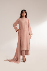 3 Piece Lawn Karandi Embroidered (CS0276)