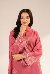 3 Piece Slub Khaddar Embroidered (CS0278)