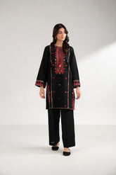 1 Piece Slub Khaddar Embroidered Shirts (CS0292)
