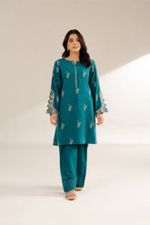 2 Piece Cotton Karandi Embroidered Suit (CS0301)