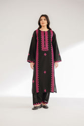 2 Piece Slub Khaddar Embroidered Suit (CS0309)