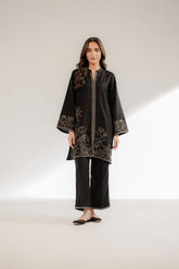 2 Piece Cotton Karandi Embroidered Suit (CS0327)