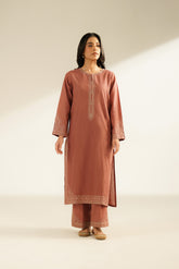 2 Piece Slub Khaddar Embroidered (CS0380)