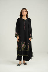 3 Piece Lawn Karandi Embroidered Suit (CS0412)