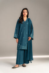 3 Piece Lawn Embroidered Suit (CS0435)