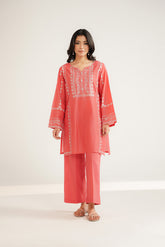 2 Piece Lawn Embroidered Suit (CS0467)