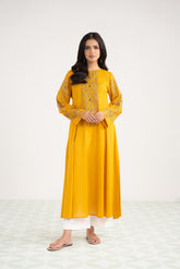 1 Piece Lawn Embroidered Frock (CS0495)