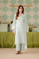 3 Piece Lawn Embroidered Suit (CS0533)