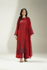 3 Piece Lawn Karandi Embroidered Suit (CS0759)