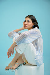 1 Piece Chiffon Printed Shirt (CF0114)