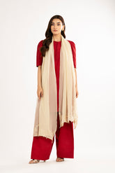 1 Piece Chiffon Embroidered Dupattas/Stoles (FD0043)