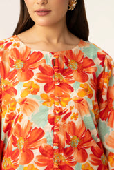 2 Piece Printed Lawn Suit (PD1343)