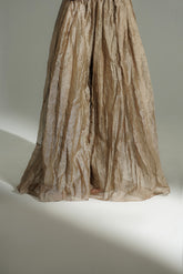 1 Piece Tissue Zari Solid Sharara (FB0018)