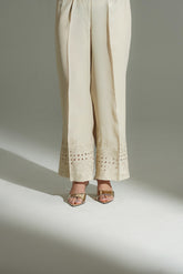 1 Piece Raw Silk Embroidered Culottes (FB0017)