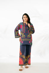 2 Piece Printed Lawn Suit (CP0018)