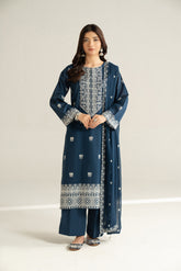 3 Piece Lawn Embroidered Suit (CS0544)
