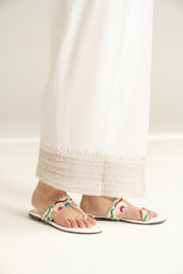 1 Piece Cambric Embroidered Culottes (CB0031)