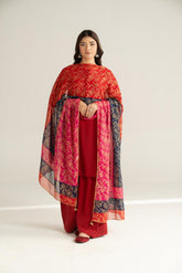 1 Piece Chiffon Printed Stole (CO0036)