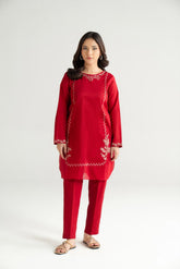 2 Piece Lawn Embroidered Suit (CP0465)