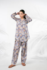 2 Piece Printed Lawn Suit (CP0057)