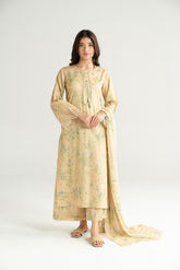 3 Piece Printed Lawn Printed Suit (CP0472)