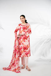 3 Piece Printed Lawn Suit (PD1359)