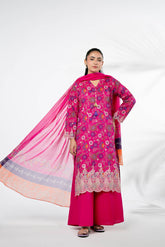 3 Piece Printed Lawn Printed Suit (CP0418)