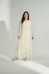 3 Piece Chiffon Embroidered Suit (FL0195)