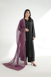 1 Piece Khaddi Net Embroidered Shawl (FH0034)