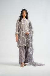 3 Piece Printed Lawn Printed Suit (CP0515)