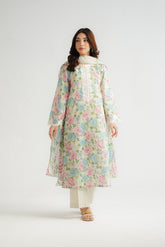 3 Piece Printed Lawn Embroidered (CP0520)