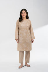 2 Piece Cambric Embroidered Suit (CS0589)