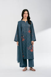 3 Piece Lawn Embroidered Suit (CS0597)