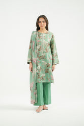 3 Piece Printed Lawn Embroidered Suit (CP0519)