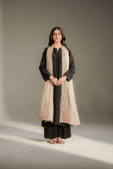 1 Piece Emboss Net Embroidered Shawl (FH0035)