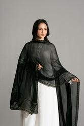 1 Piece Chiffon Embroidered Dupatta (FD0126)
