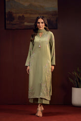 3 Piece Lawn Karandi Embroidered Suit (CS0687)
